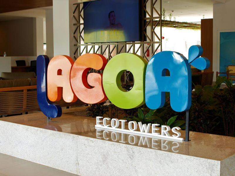 Lagoa Eco Towers Resort Caldas Novas Exterior foto